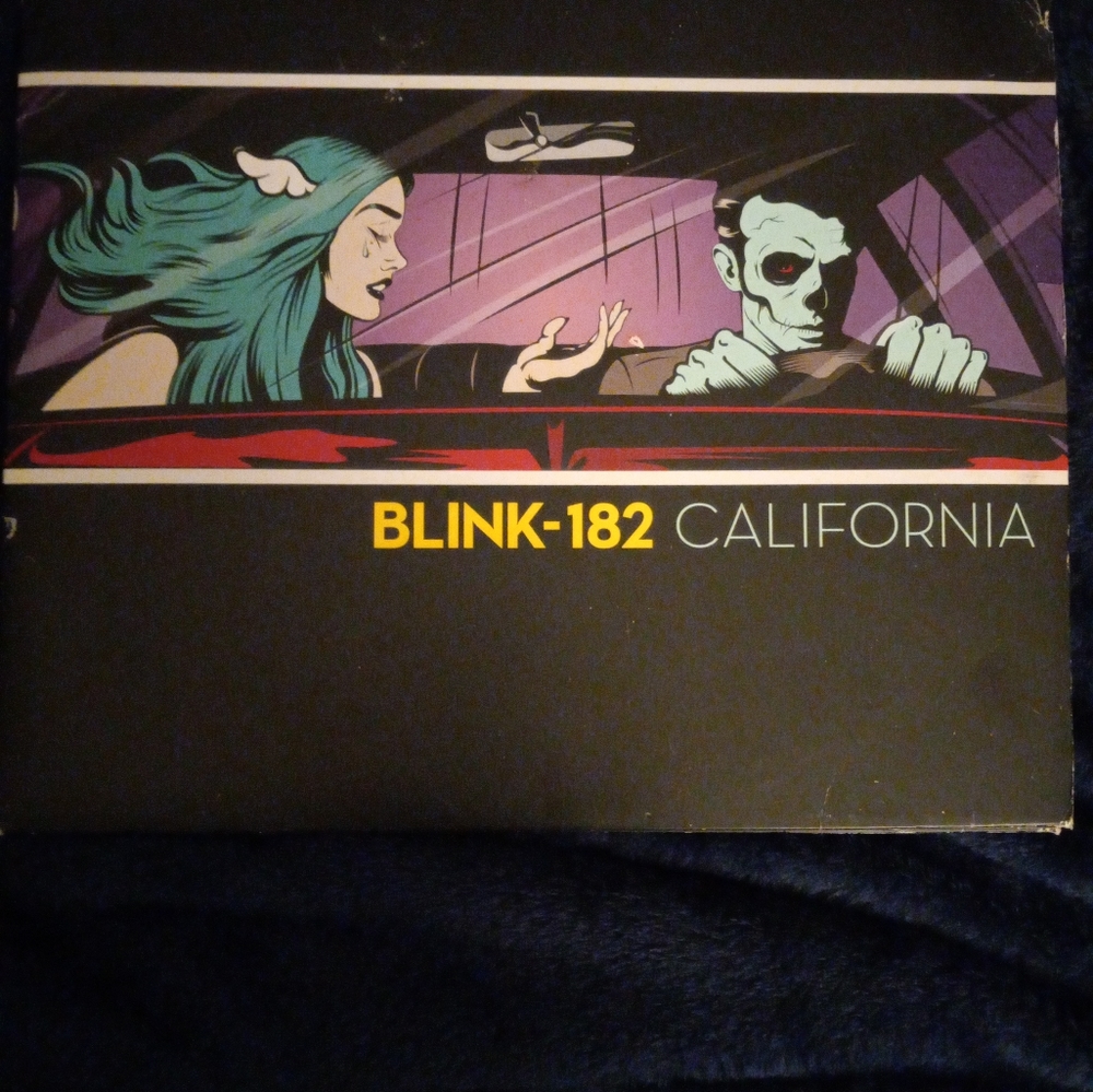 Rare Blink-182 California 2LP Deluxe Vinyl black